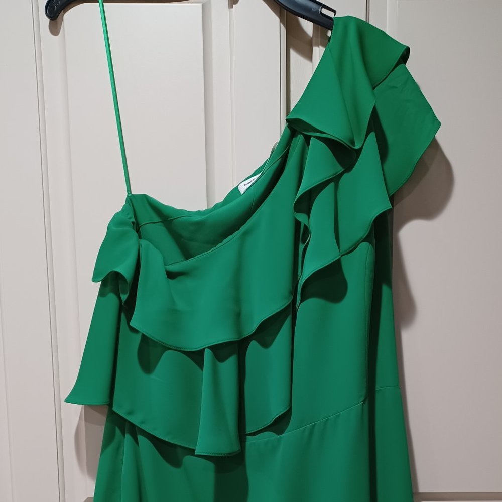 Amanda Uprichard green dress med